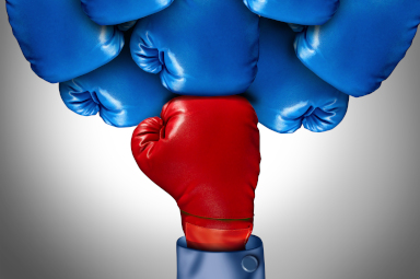 challenge boxing gloves